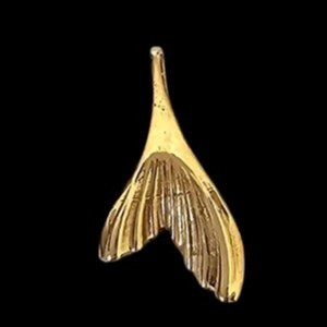 آویز طلا 18عیار پری دریایی 0.260گرم