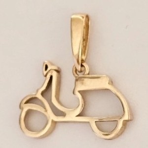 آویز طلا 18عیار موتور سیکلت 0.750گرم