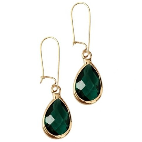 گوشواره عصایی طلا 18عیار آهورا 0.220گرم