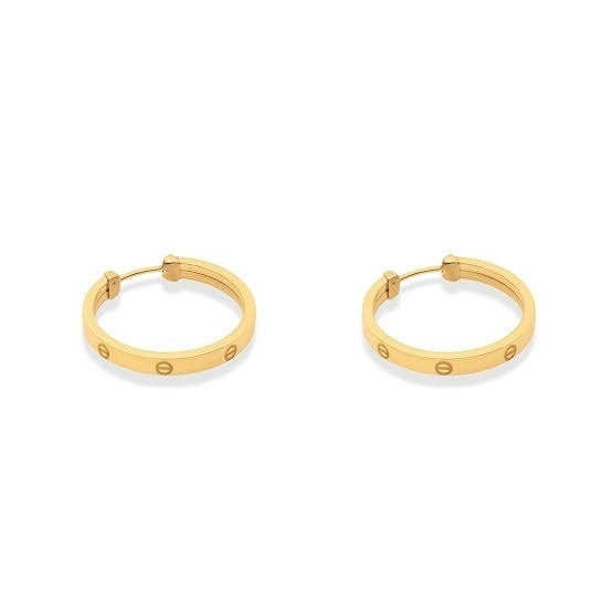 گوشواره طلا 18عیار کارتیه لاو 1.660گرم