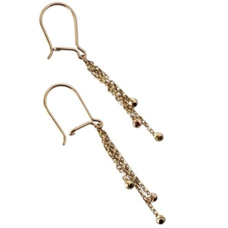 گوشواره طلا 18عیار البرناردو 1.640گرم