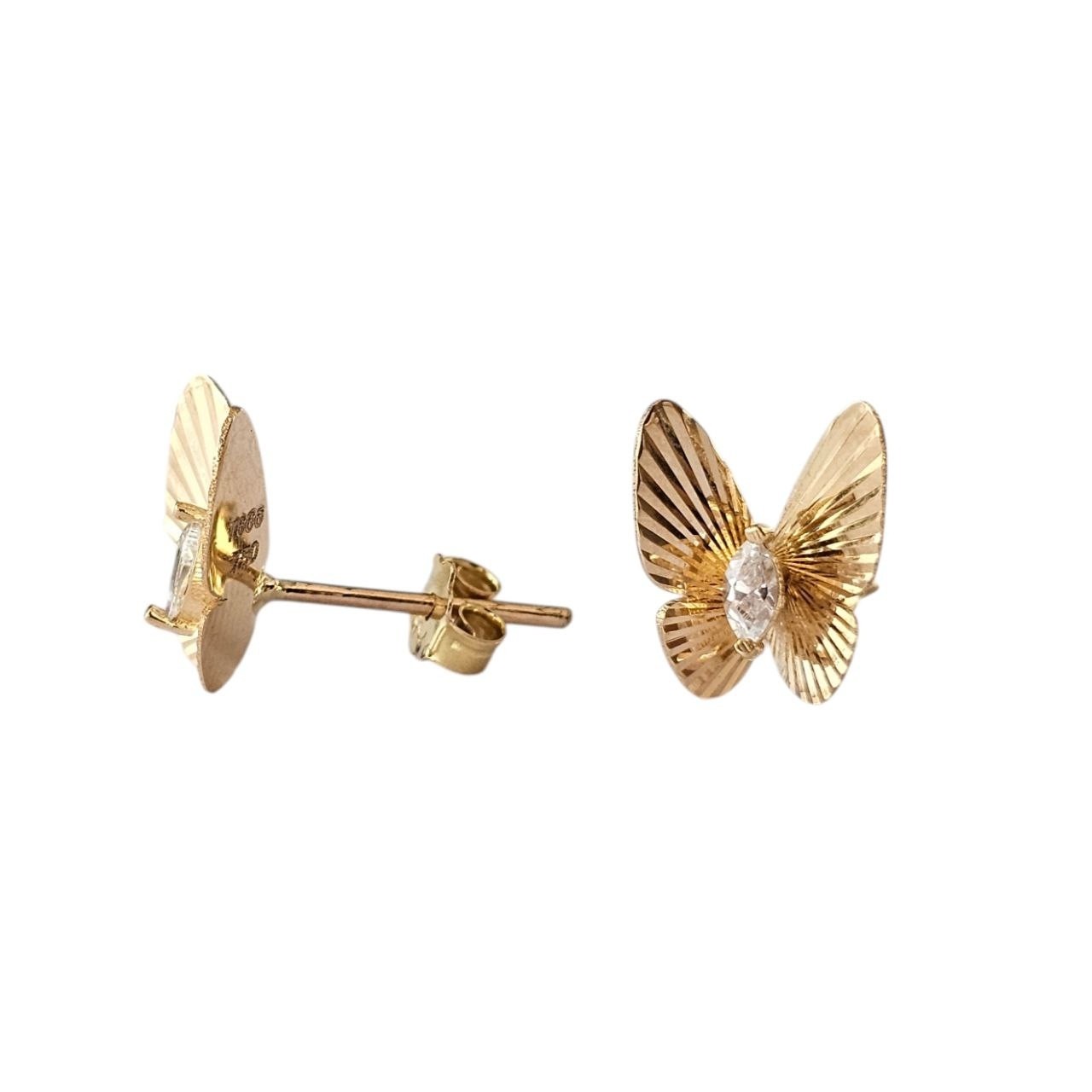 گوشواره طلا 18عیار پروانه سلنا 1.620گرم