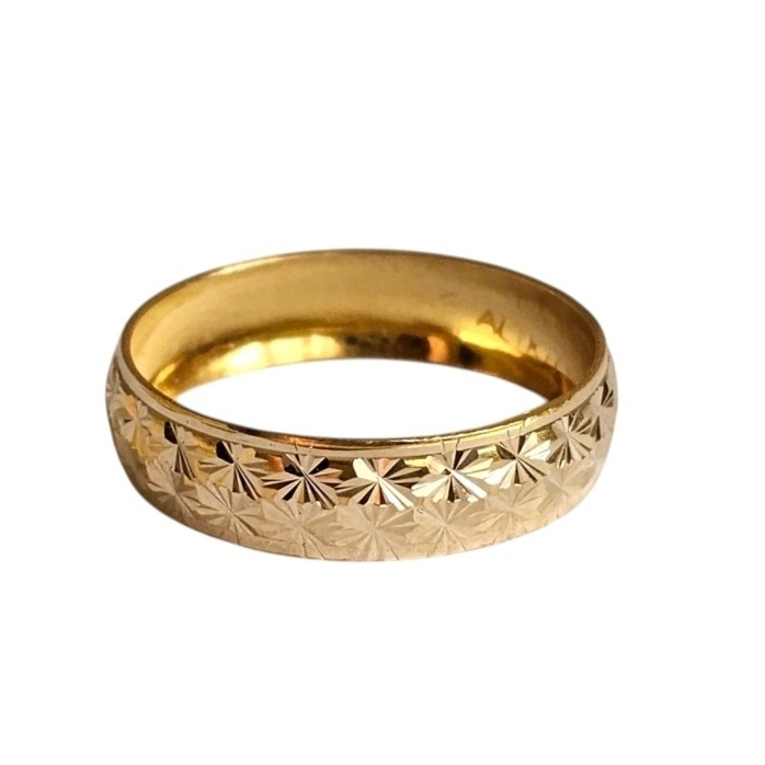 انگشتر طلا 18عیار استارداست 1.480گرم