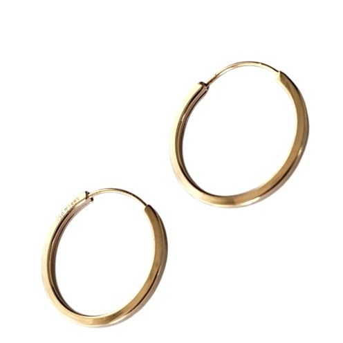 گوشواره طلا 18عیار حلقه ای آرچل 1.980گرم