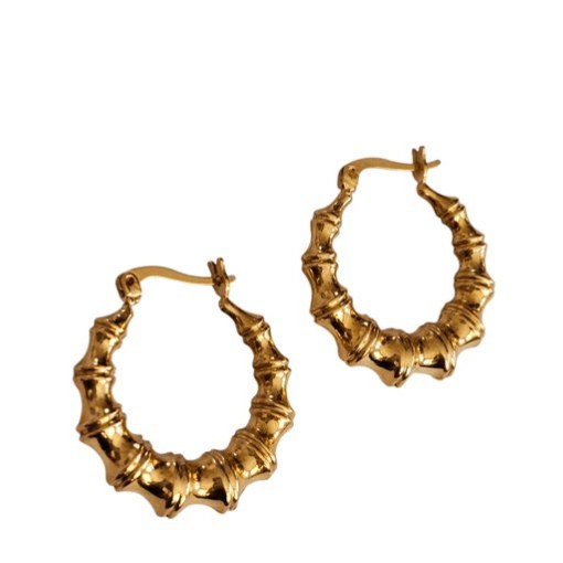 گوشواره طلا 18عیار لوتوس مهتاب 5.270گرم