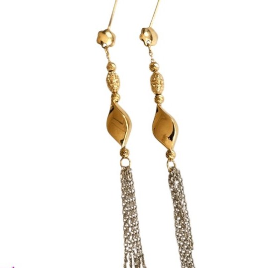 گوشواره طلا 18عیار ترلان 4.060گرم