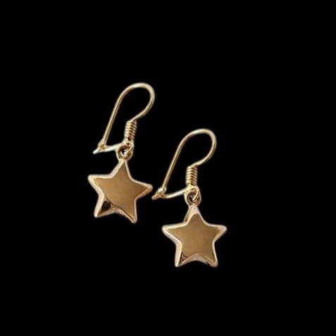 گوشواره طلا 18عیار ستاره دامله 2.790گرم