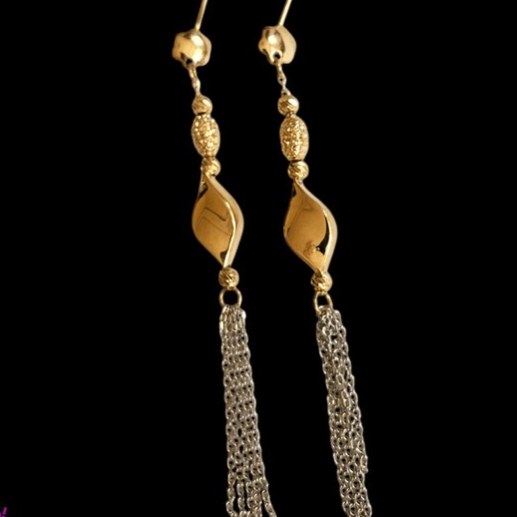 گوشواره طلا 18عیار ترلان 4.060گرم