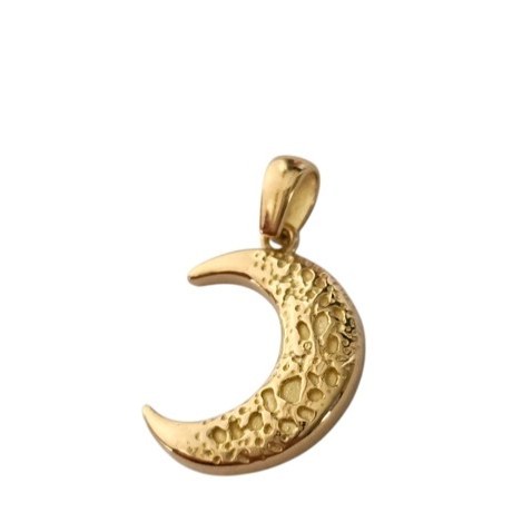 آویز طلا 18 عیار ماه 0.860گرم