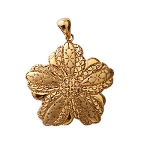 آویز طلا 18عیار شکوفه گیلاس 2.4گرم