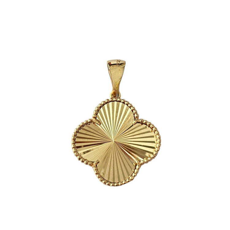 آویز طلا 18عیار ونکلیف تراش 1.980گرم