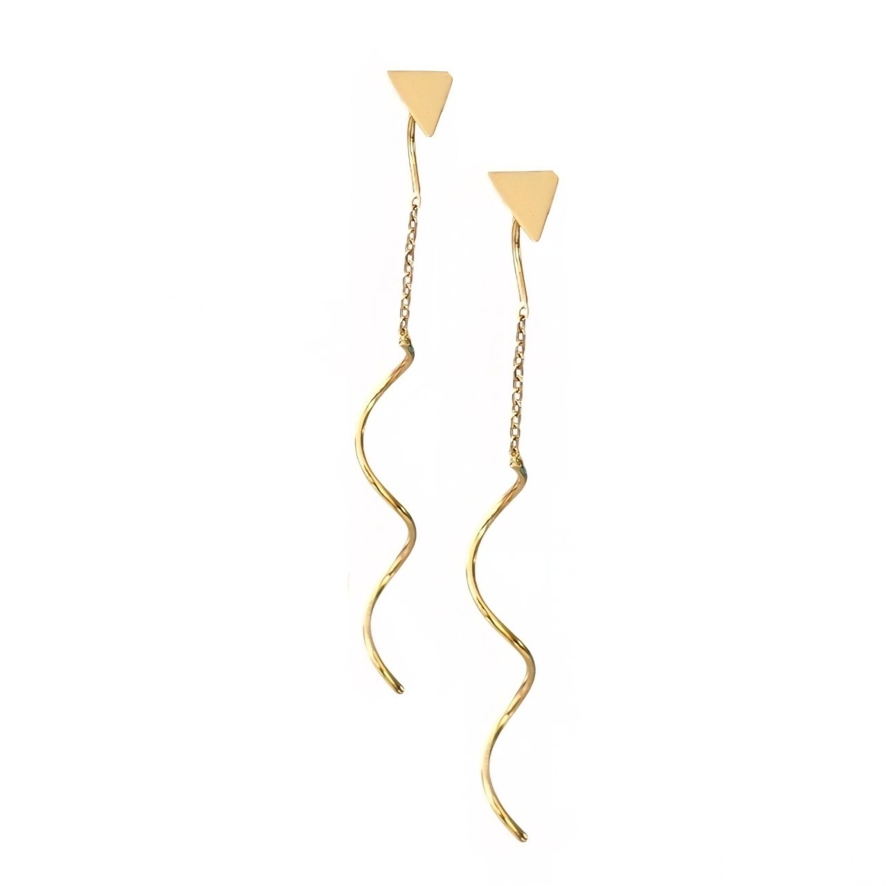 گوشواره طلا 18عیار فلامینگو 1.100گرم
