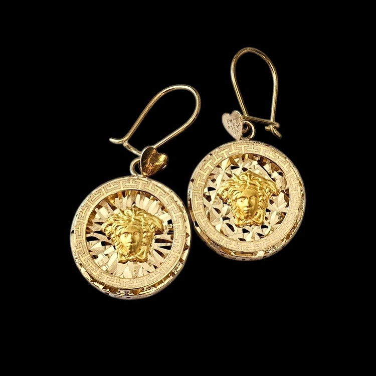 گوشواره طلا 18عیار ورساچ 5.300گرم
