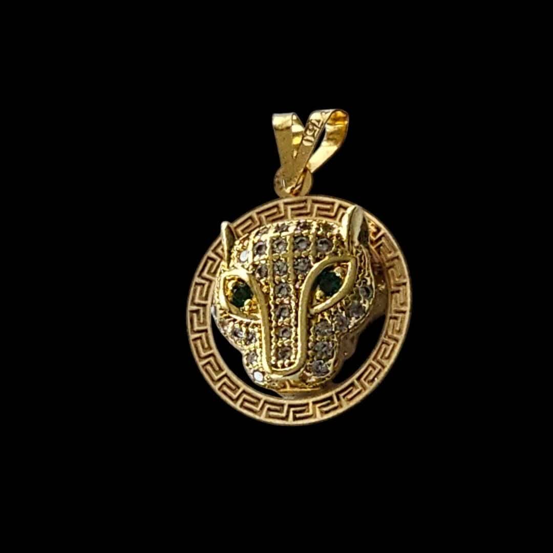 آویز طلا 18عیار ببر ورساچی