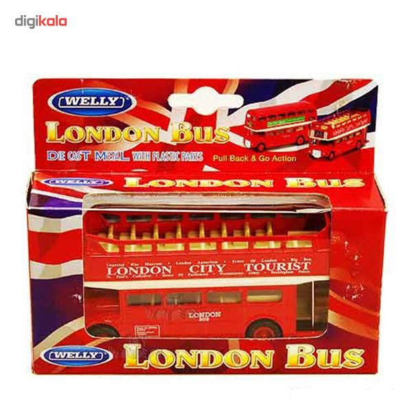 ماشین بازی ولی مدل London Bus 1 af 65