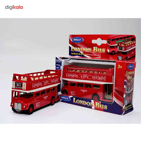 ماشین بازی ولی مدل London Bus 1 af 65