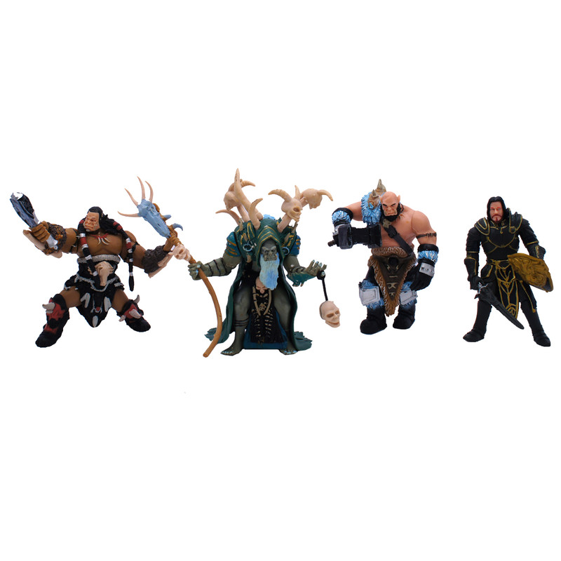 اکشن فیگور طرح Warcraft کد 001 بسته 4 عددی af 65