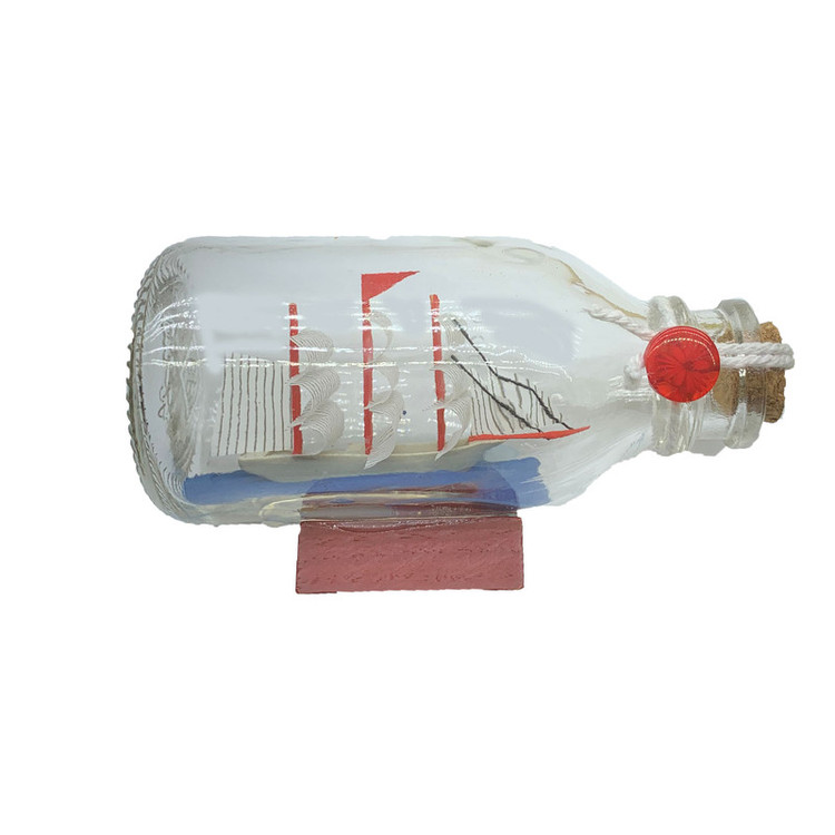 بطری دکوری مدل کشتی بادبانی af 65