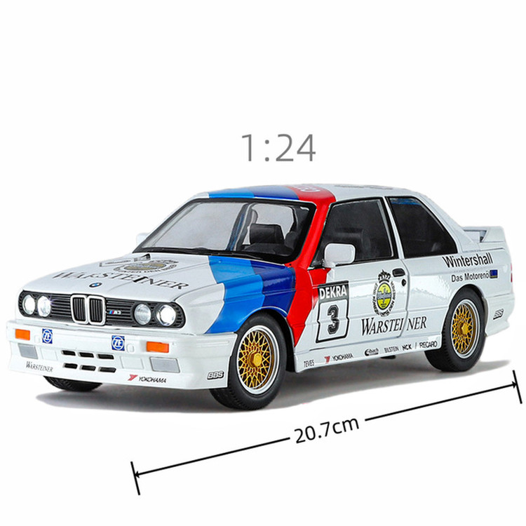 ماکت ماشین مدل BMW M3 E30 124 7K3