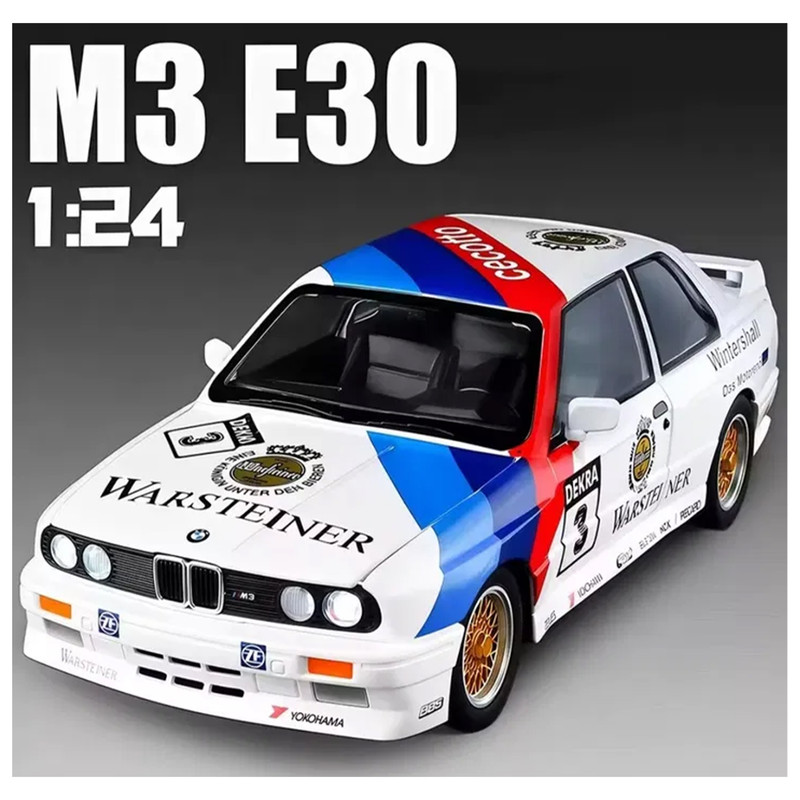 ماکت ماشین مدل BMW M3 E30 124 7K3
