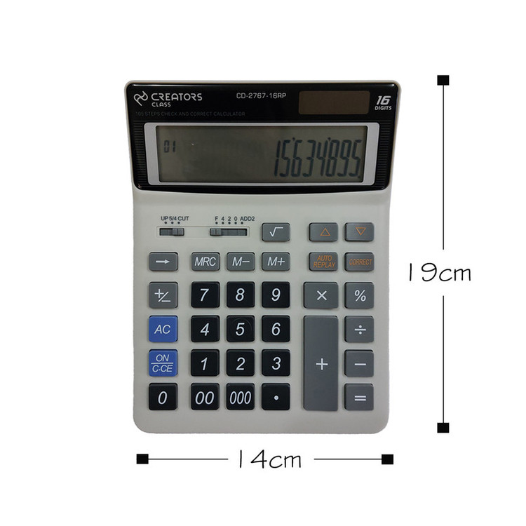 ماشین حساب سی کلاس کریتورز مدل CD-2767-16RP کد 16 Vz6