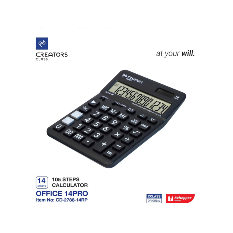 ماشین حساب سی کلاس ریتورز مدل CD-2788-14RP کد 14 Vz6