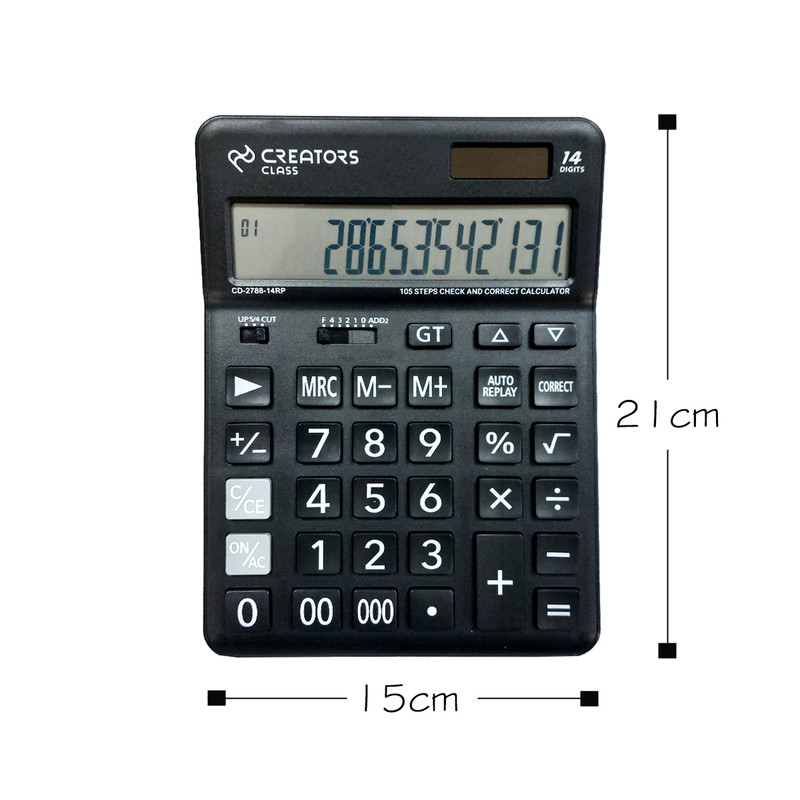 ماشین حساب سی کلاس ریتورز مدل CD-2788-14RP کد 14 Vz6
