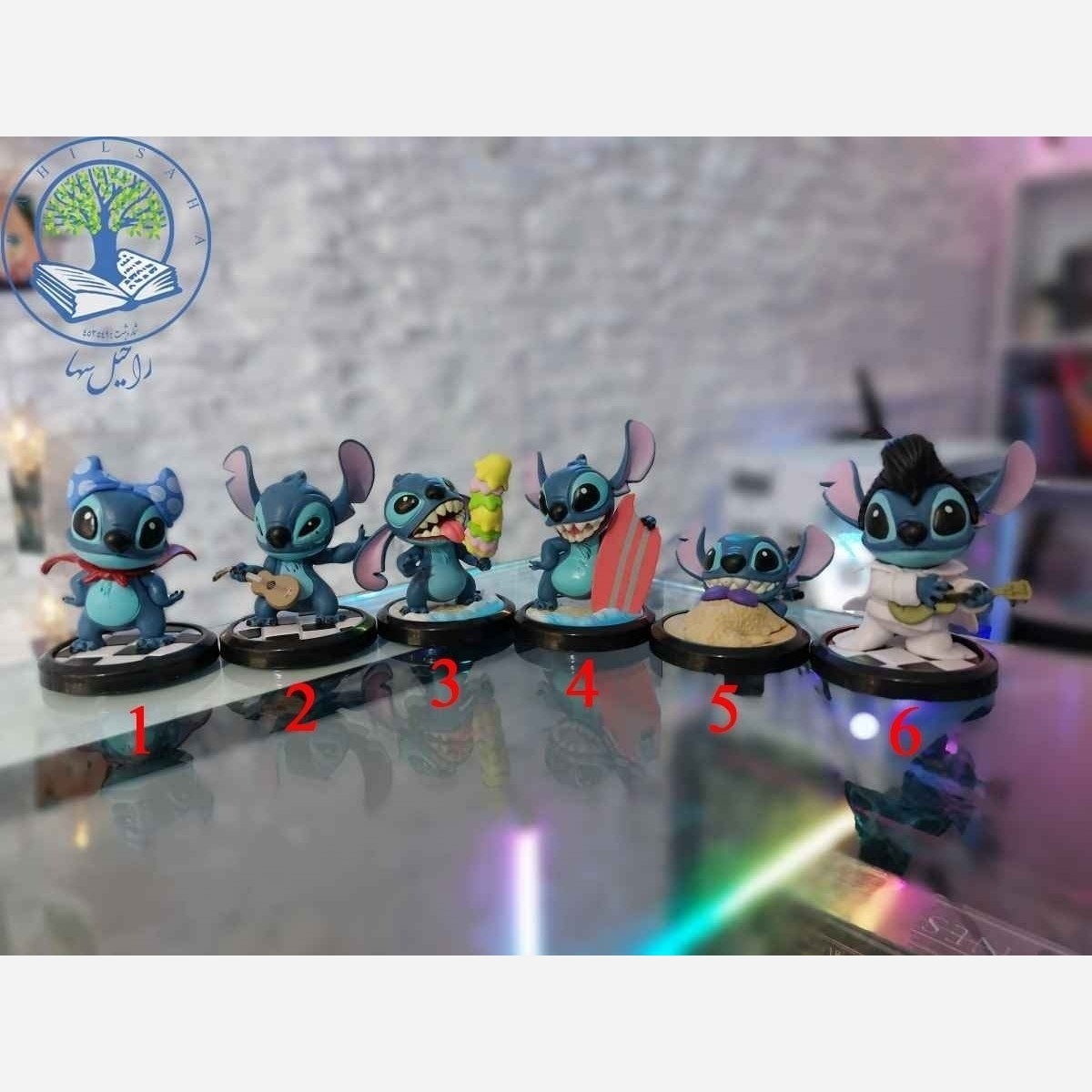 اکشن فیگور کیوت فانتزی استیچ / stitch در 6 طرح