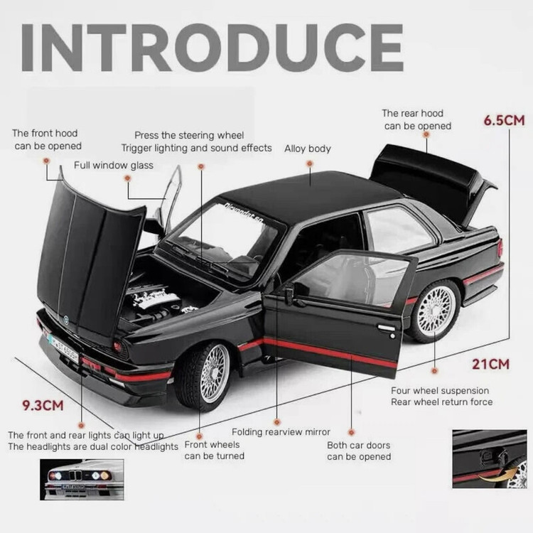 ماشین بازی مدل M3 E30 NSU