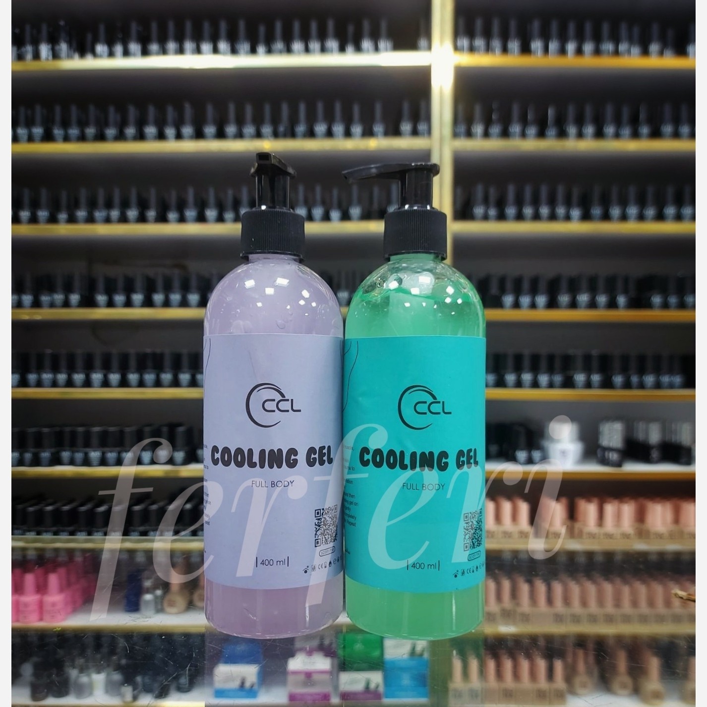 کولینگ ژل و خنک کننده پدیکور CCL  حجم 400 میل