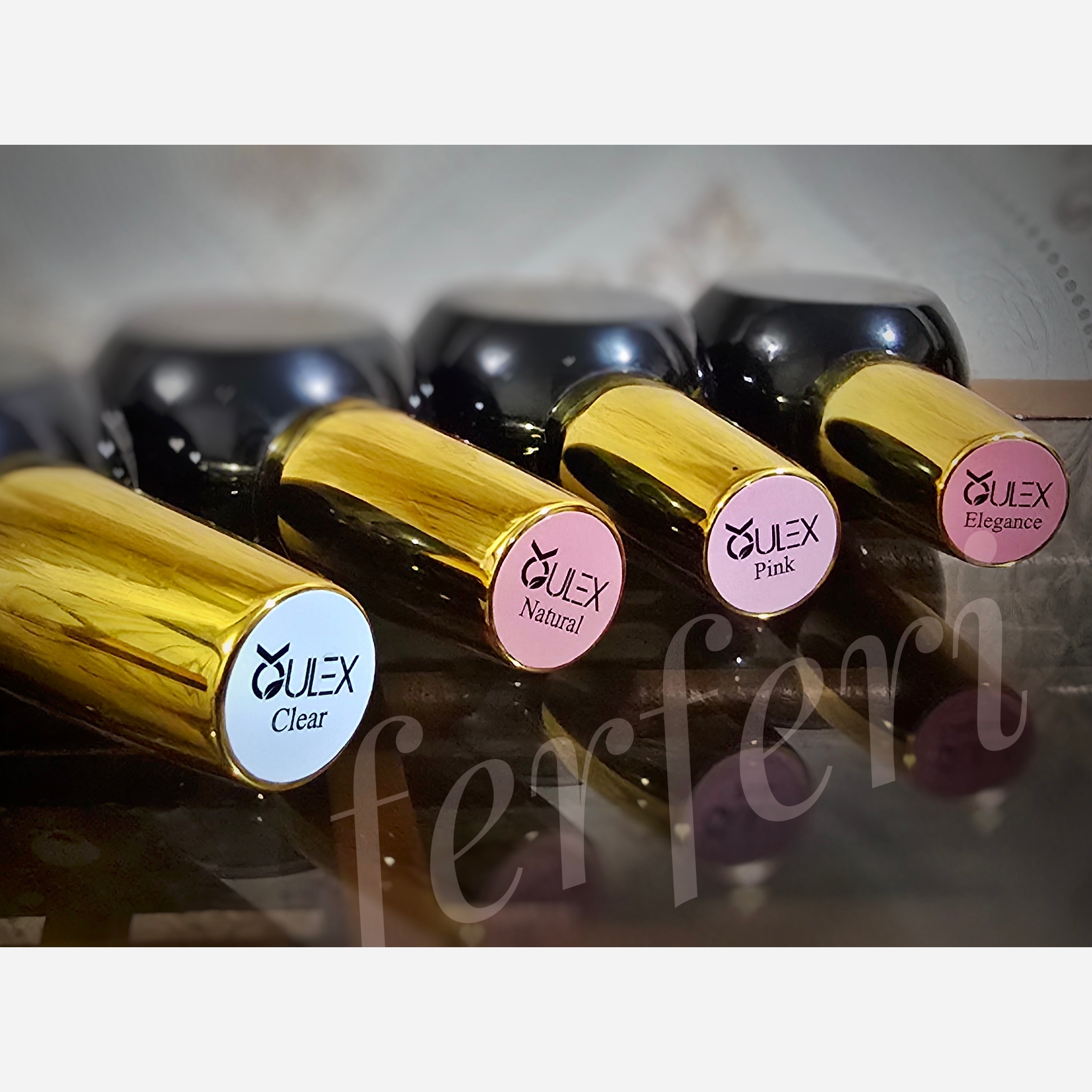 رابربیس کاشت ناخن اولکس OLEX حجم 30 میل