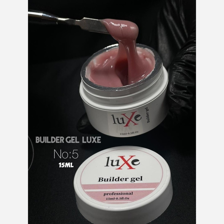 بیلدرژل سافت لوکسی LUXE حجم 15 میل در 11 رنگ پرفروش