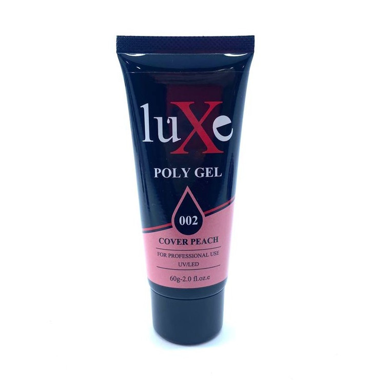 پلی ژل کاشت ناخن لوکسی LUXE حجم 60 میل در 5 رنگ طبق تصویر