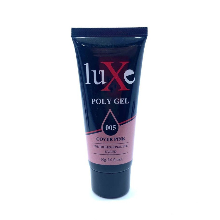 پلی ژل کاشت ناخن لوکسی LUXE حجم 60 میل در 5 رنگ طبق تصویر