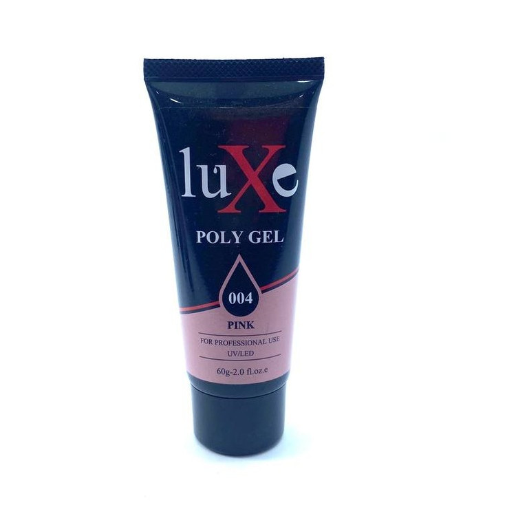 پلی ژل کاشت ناخن لوکسی LUXE حجم 60 میل در 5 رنگ طبق تصویر
