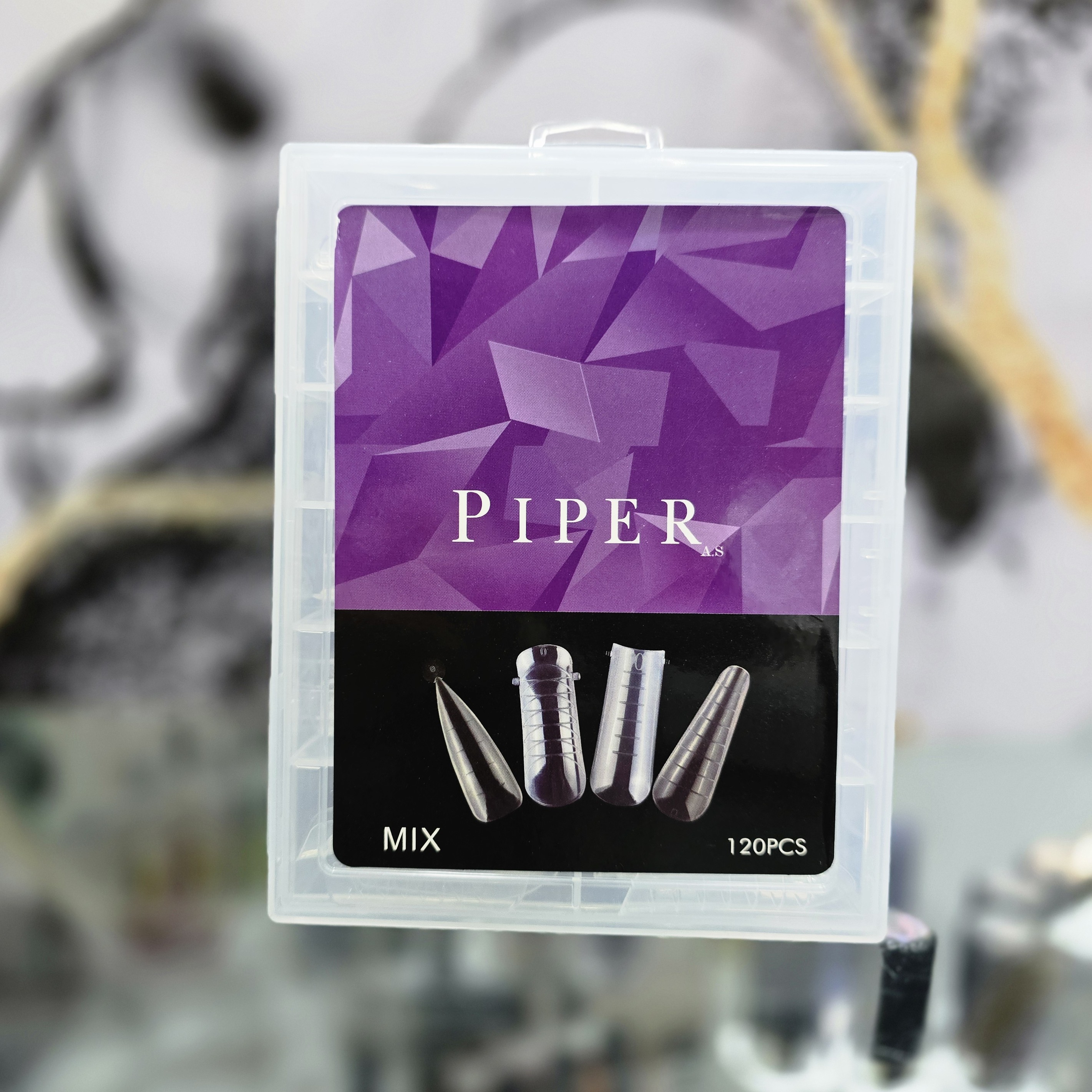 قالب میکس کاشت پلی ژل  پیپر piper بسته 96 عددی  در چهار مدل