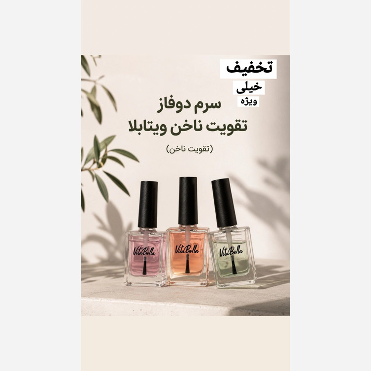 تقویت ناخن ویتابلا اصل و بارکددار ..