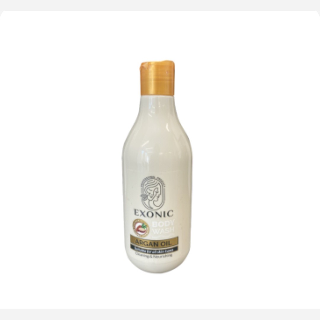 شامپو بدن کرمی روغن آرگان 300 میلی اگزونیک اصل