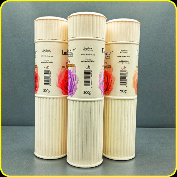 پودر تالک عطری انچنتر Enchanteur Perfumed Talc 200g با ماندگاری 24 ساعته