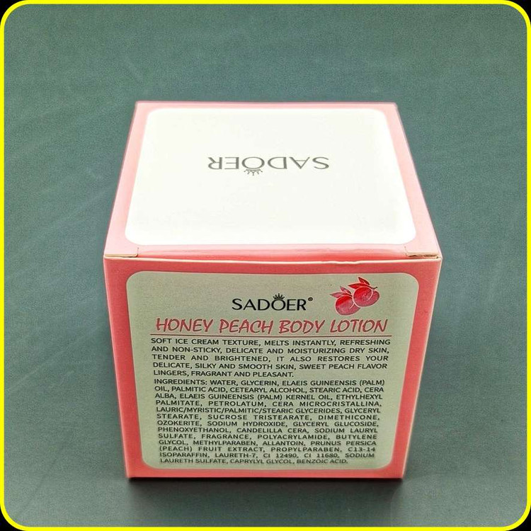 کره بدن سادور 180 گرم با رایحههای متنوع | SADOER Body Butter & Body Lotion