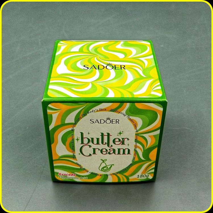 کره بدن سادور 180 گرم با رایحههای متنوع | SADOER Body Butter & Body Lotion