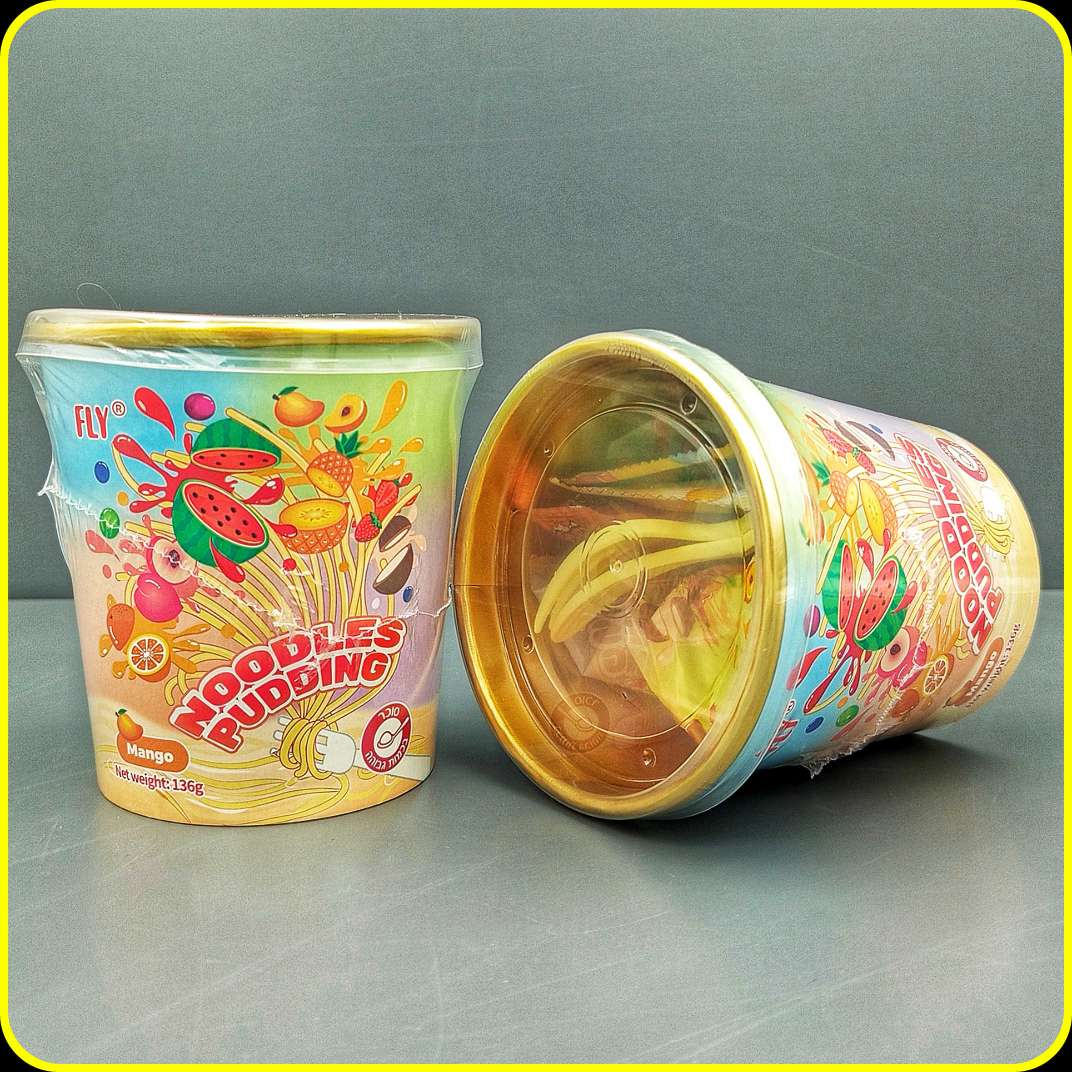 پودینگ نودل انبه FLY مدل Noodles Pudding وزن 136 گرم