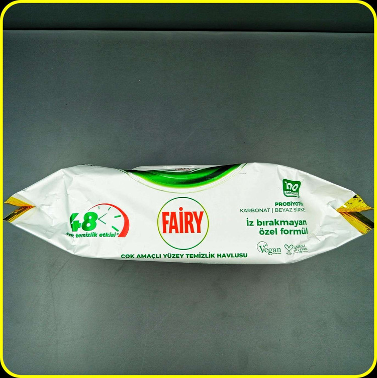 دستمال مرطوب چندمنظوره Fairy فِیری مدل Lavender و Limon بسته 100 عددی | Fairy Multi-Purpose Surface Cleaning Wipes