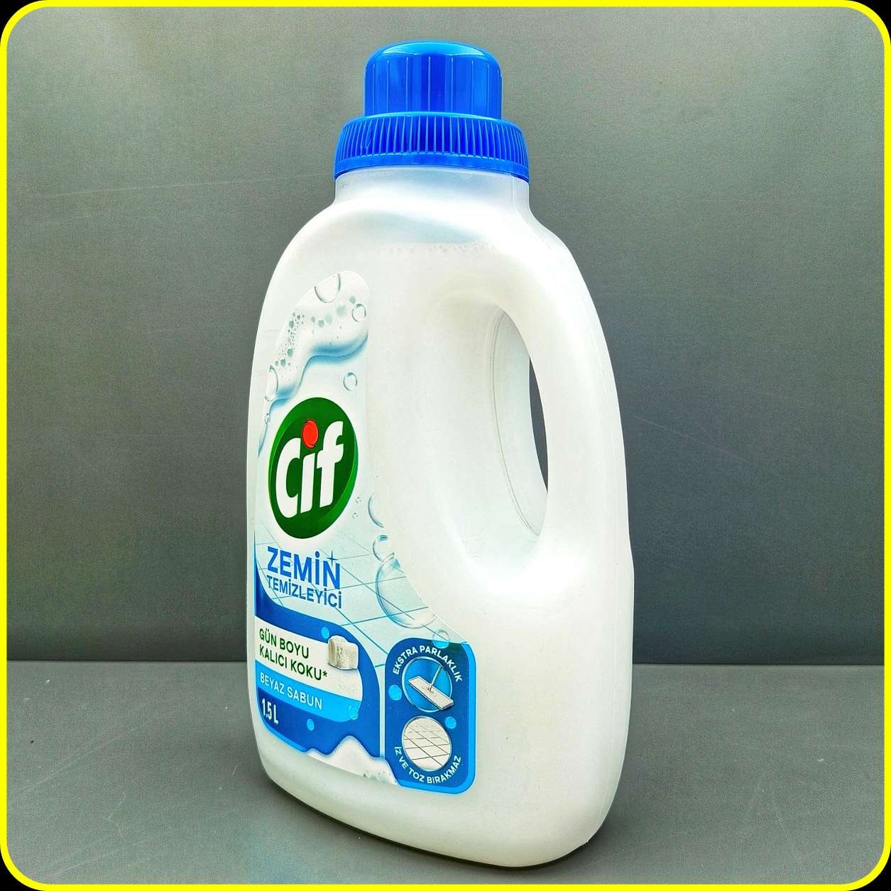 مایع زمین شوی سیف 1.5 لیتری رایحه لوتوس، لیمو و صابون سفید