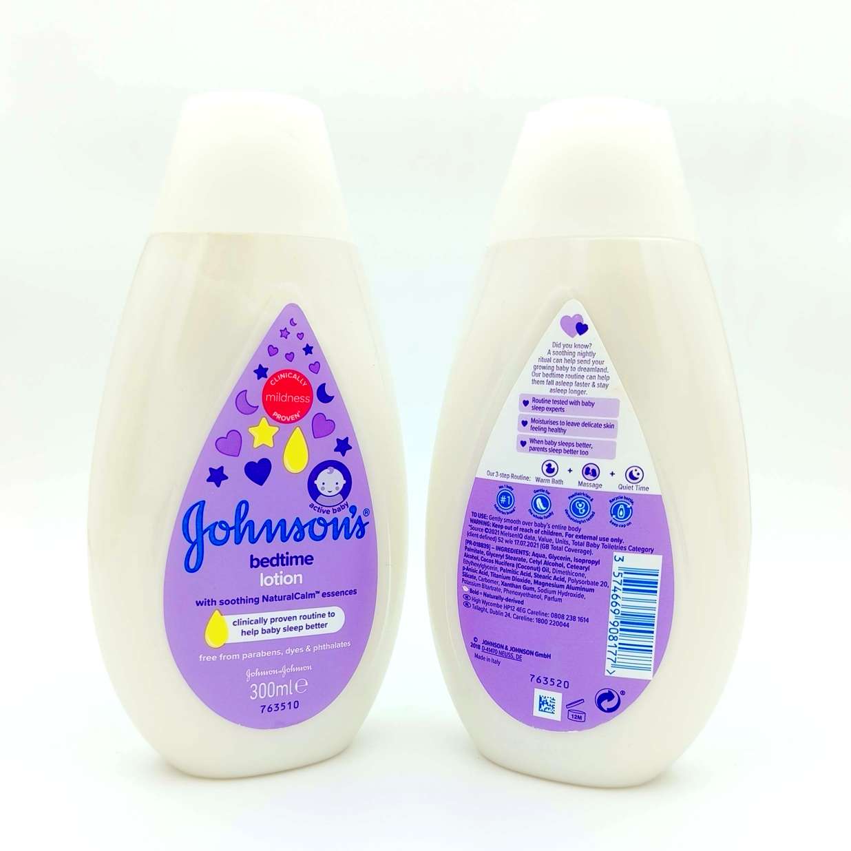 لوسیون کودک جانسون مدل Johnson’s Bedtime Lotion 300ml