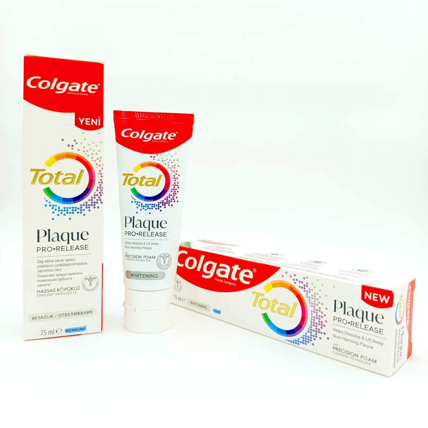خمیردندان کلگیت توتال 75 میلی لیتر (Colgate Total Plaque Pro-Release 75ml)