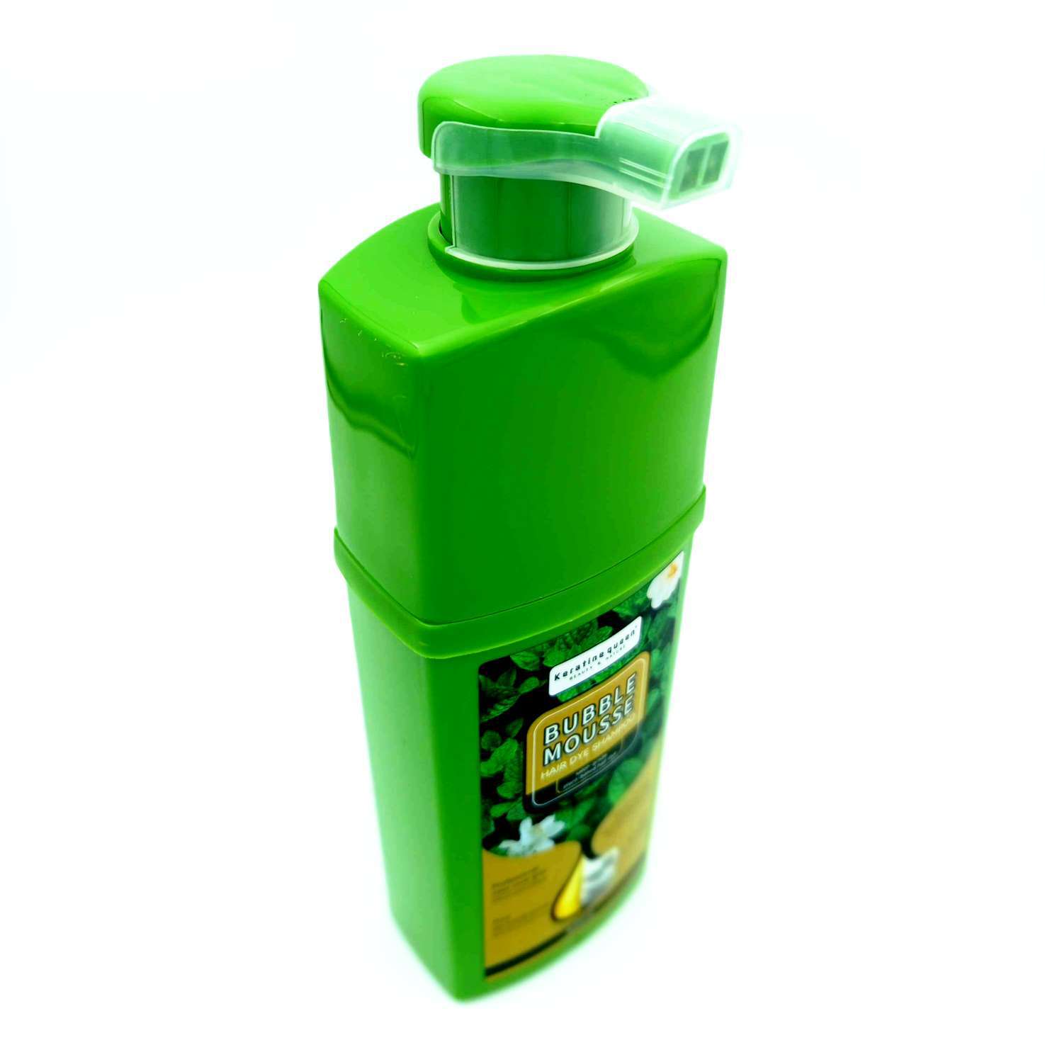 شامپو رنگ مو فومی Bubble Mousse Keratin Queen حجم 420ml