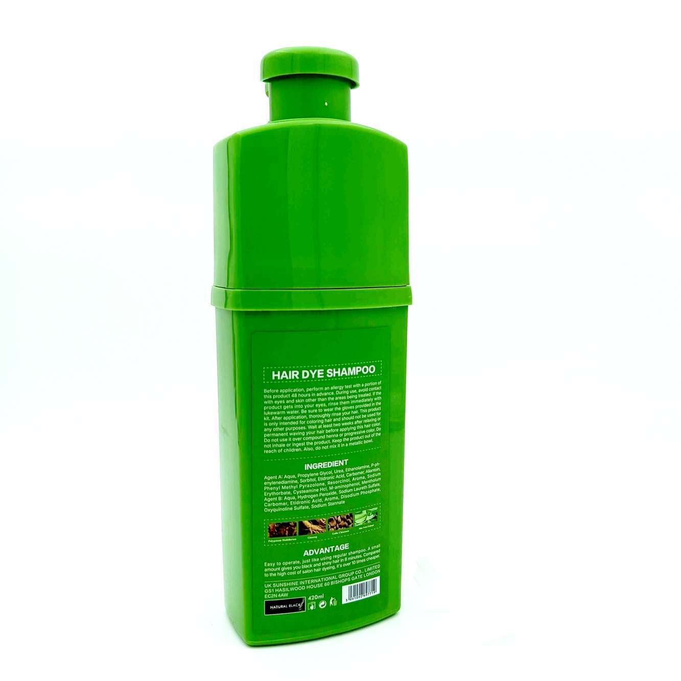 شامپو رنگ مو فومی Bubble Mousse Keratin Queen حجم 420ml