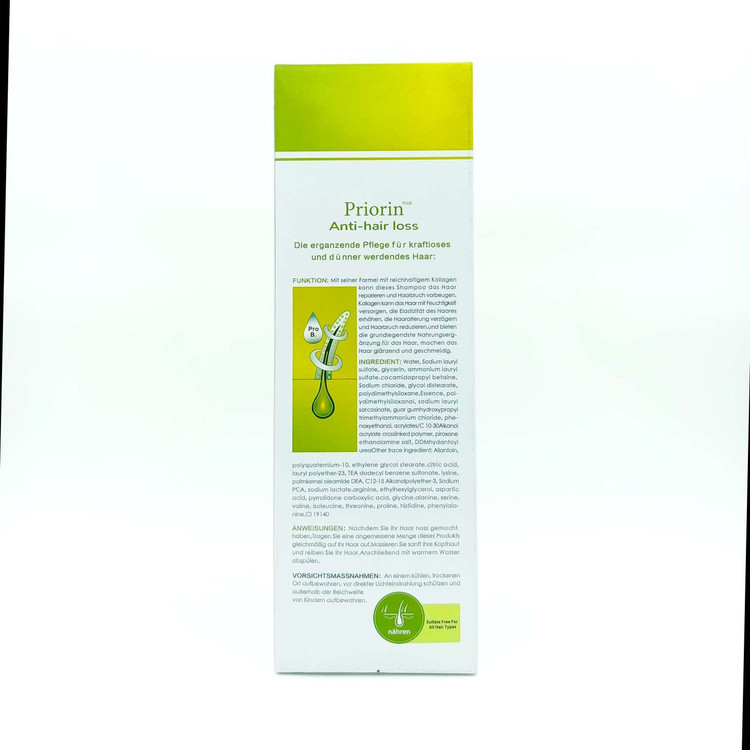 شامپو، ماسک و سرم تقویت کننده مو و ضد ریزش Primerin Plus | Priorin Anti-hair loss (حاوی کراتین و کلاژن) حجم 800ml, 1000m