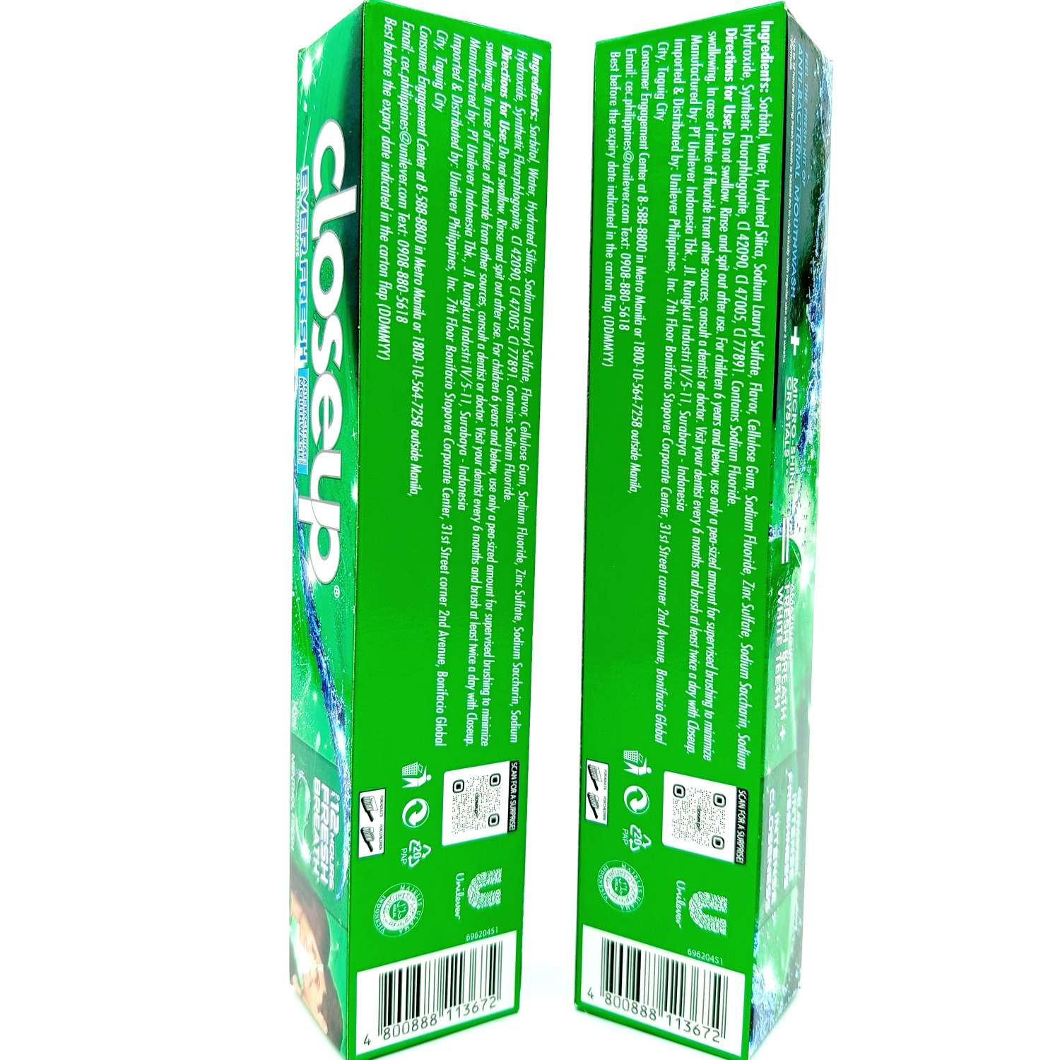 خمیر دندان کلوزآپ اور فرش closeup ever fresh 145ml